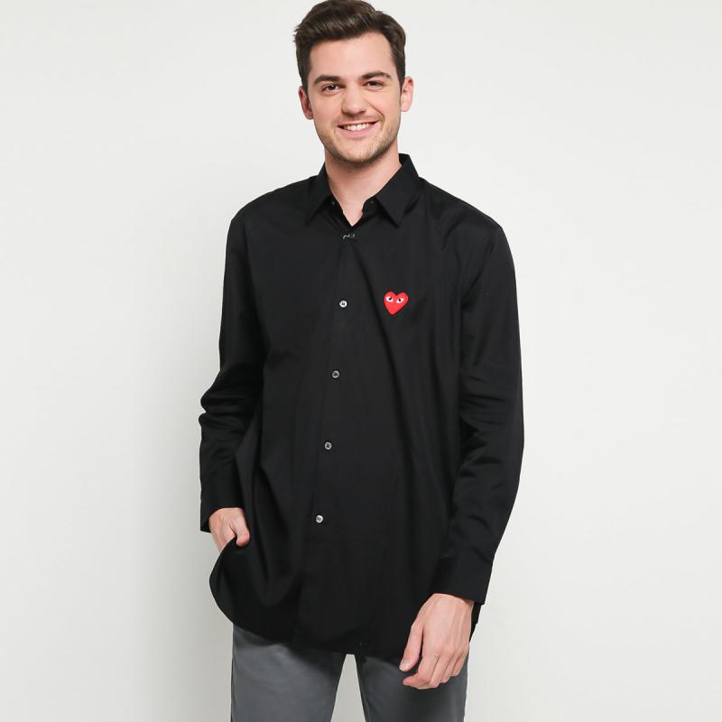 Jual Comme De Garcons Shirt Black Kemeja BLACK XL di Seller