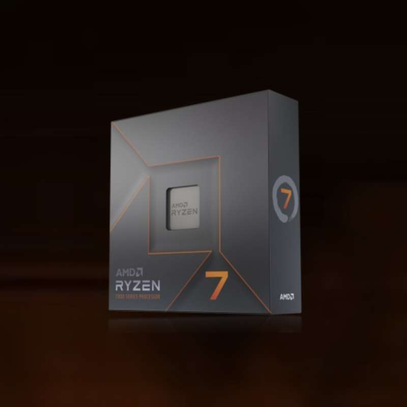 AMD Ryzen 7700X without Cooler (AM5, 32 Cores, 16 Threads)