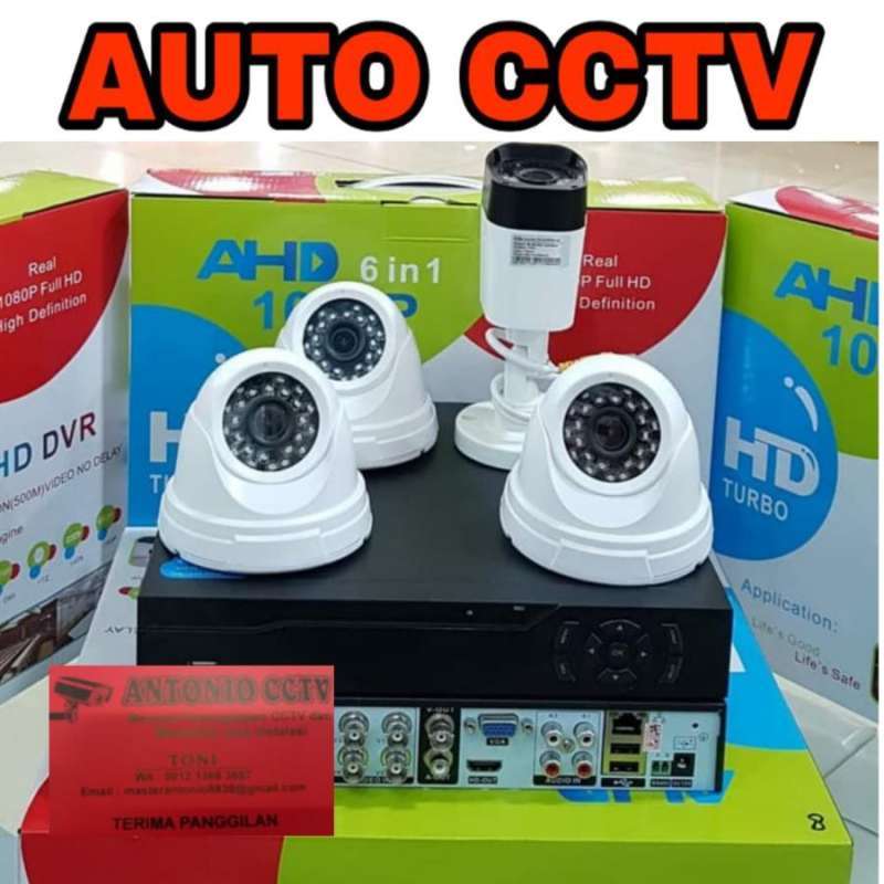 Jual Paket Cctv Kyomitsu 4ch 2mp 1080p Full 1080p Full Hdd Lengkap