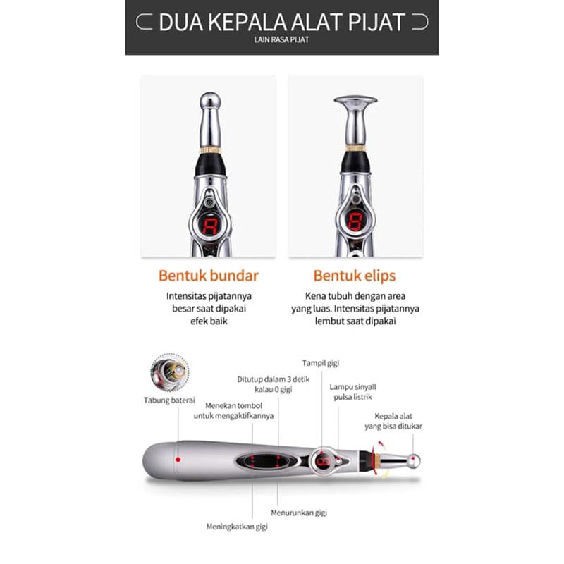 Jual Star Blue Alat Pijat Elektrik Magnetik Meridian Energy Terapi Pena Akupuntur Online Januari 2021 Blibli