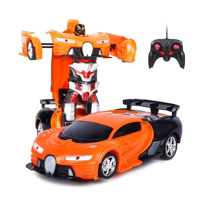 orange rc car