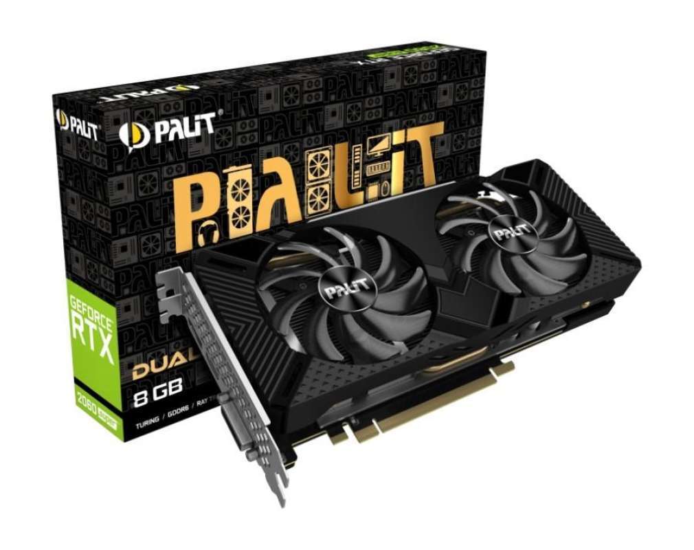 PALIT NVIDIA GEFORCE RTX 2060 SUPER DUAL 8GB GDDR6 256 BIT DUAL FAN