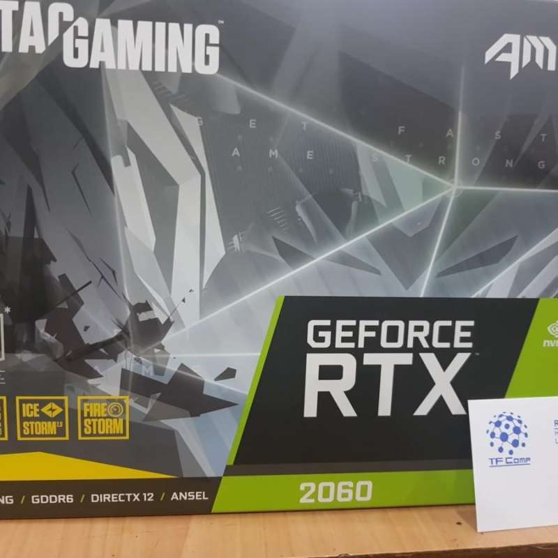 Jual Zotac Geforce Rtx 2060 Amp 6gb Ddr6 192 Bit Di Seller Tf Com Mangga Dua Square Lantai 1 Blok C No P008 Kota Jakarta Pusat Blibli