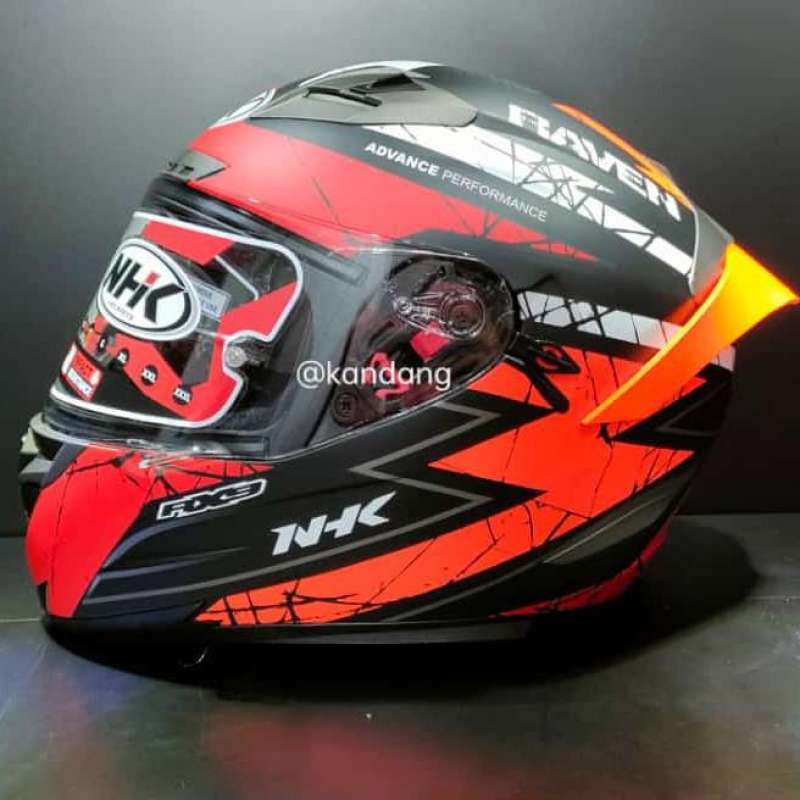 Nhk Rx9 Raven Helm Nhk Full Face Merah Helm Full Face Nhk Rx9 Jual