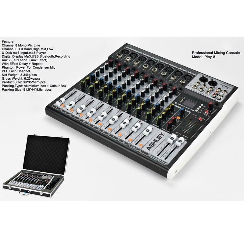 Jual Ammoon Professional Console Karaoke Mixer 8 Channel Input Mic Am 228 Black Online Agustus 2020 Blibli Com
