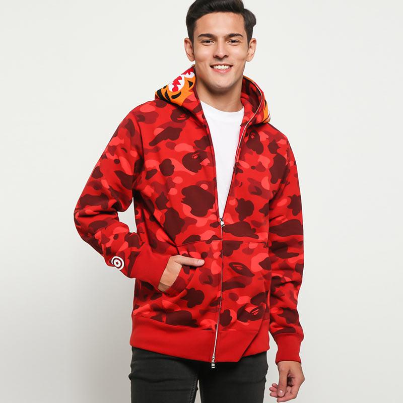 Jaket discount bape hoodie