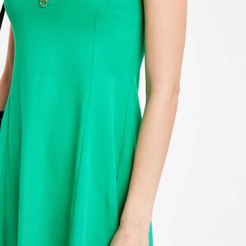 Jual Lc Waikiki 9s9225z8 Back Detailed Dress Wanita Green Online November 2020 Blibli