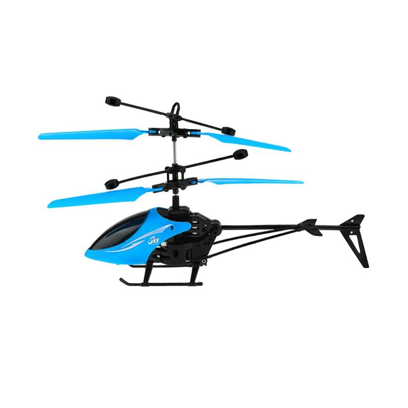 blue helicopter toy