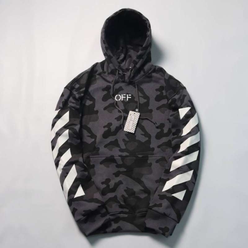 Jual Off-White Camo SKM Sweater Hoodie Bahan Cotton Premium Original Distro  Camo L di Seller AFTIFASHION - Margaasih, Kab. Bandung | Blibli