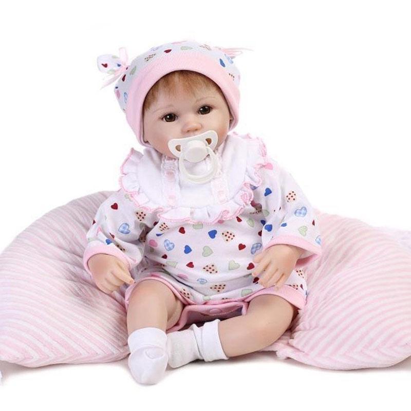 Jual H Ikea Silicone Soft Reborn Babies Doll Lifelike Cute