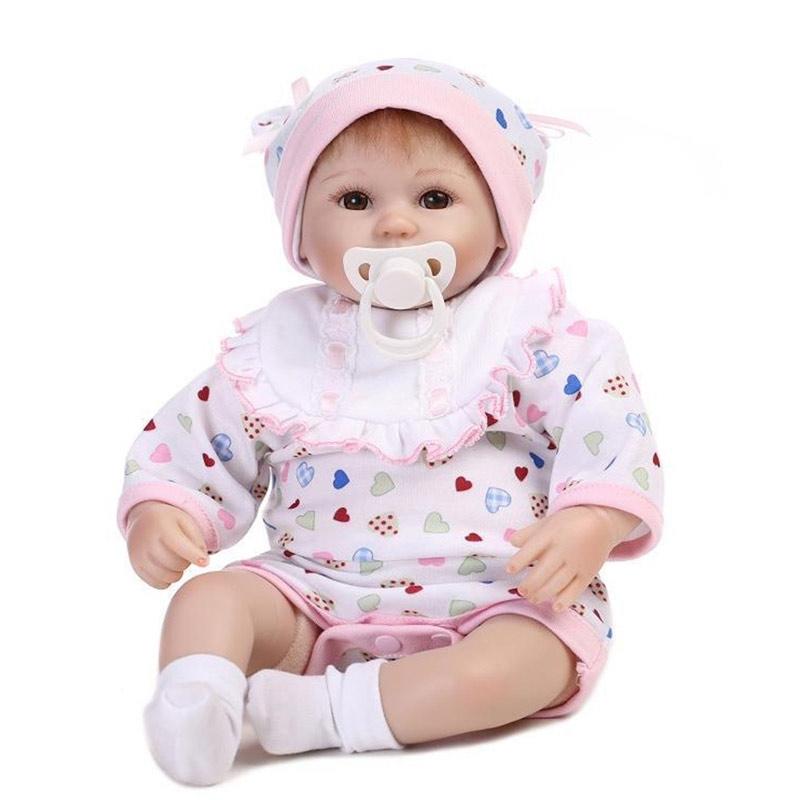 Jual H Ikea Silicone Soft Reborn Babies Doll Lifelike Cute
