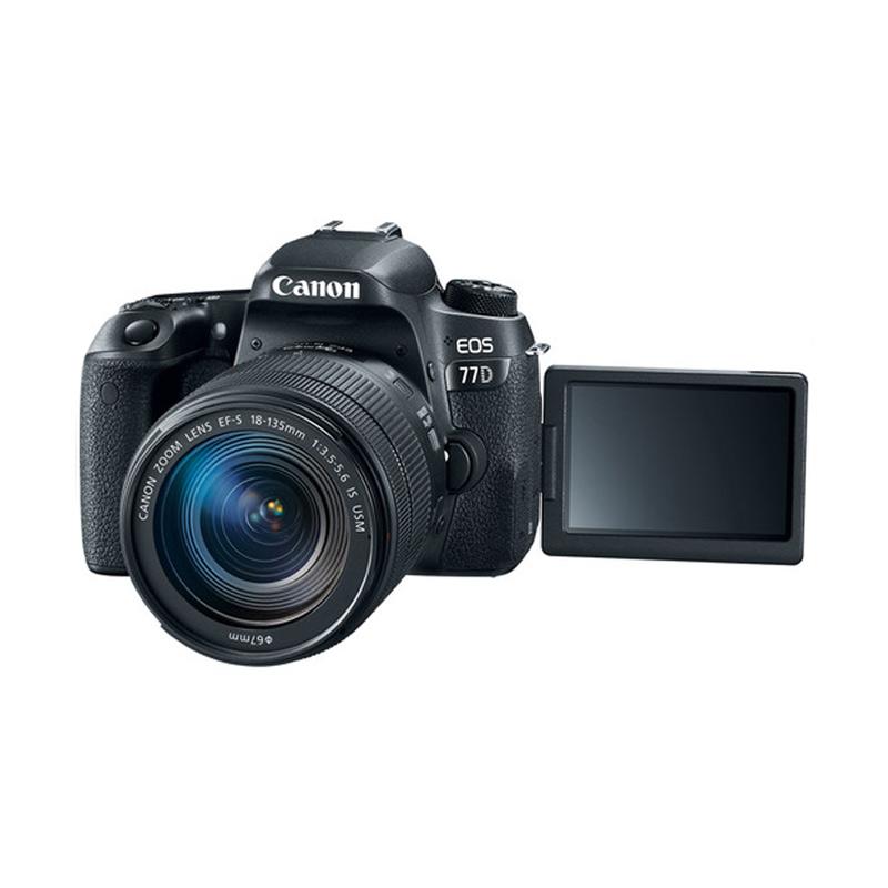 jpc kemang canon eos 77d kit ef s 18 135mm wifi garansi resmi