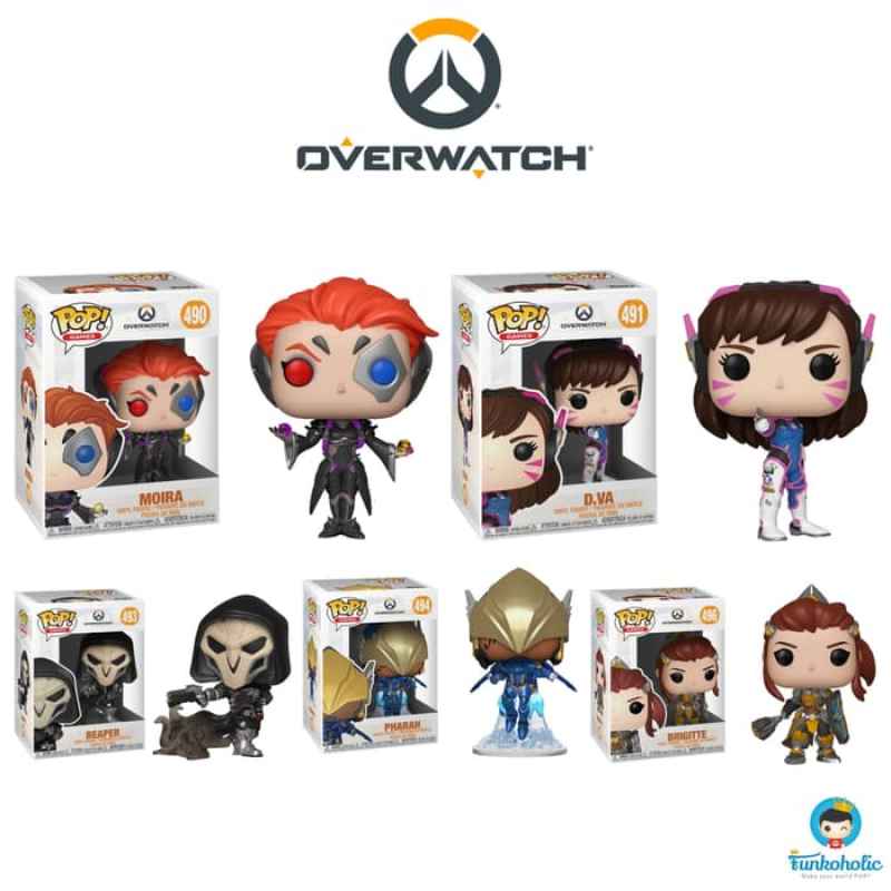 Promo Funko Pop Games Overwatch Wave Set Promotion Action