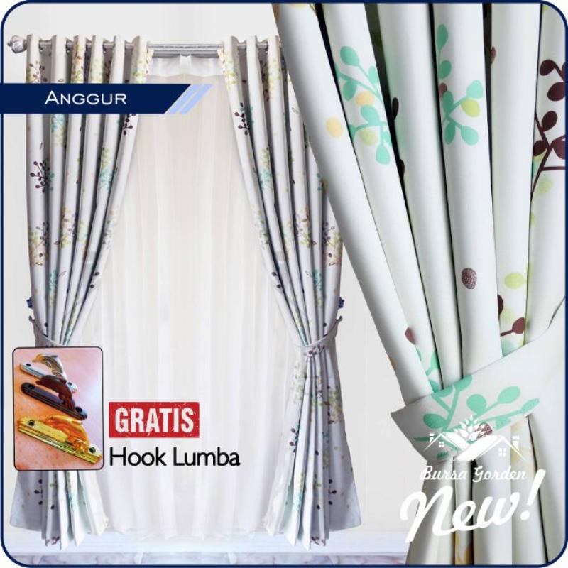 Jual Bursa Gorden Jendela Minimalis Motif Anggur Lebah Gorden Online Oktober 2020 Blibli Com