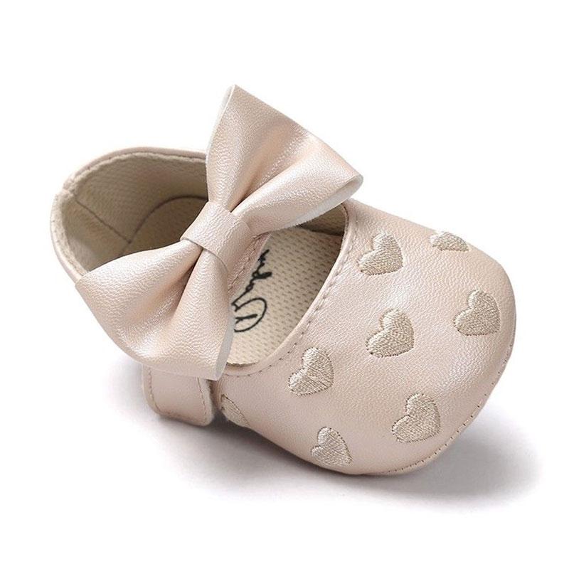 Jual Iit Baby Girls Princess Shoes Bowknot Soft Moccasin Infant Toddler Girl Leather Crib Shoes Online September 2020 Blibli Com