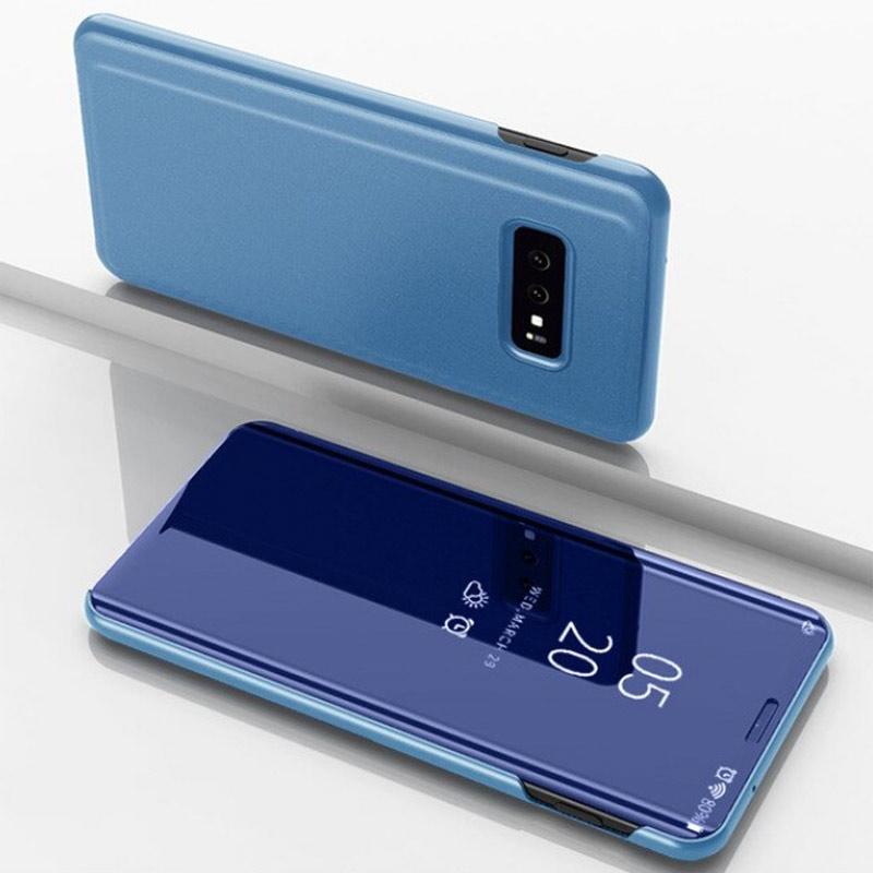 Jual Casing Flip Samsung Galaxy S10 Mirror Stand High Quality