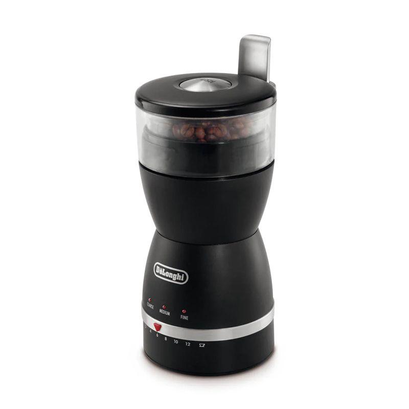 delonghi kg49 coffee grinder mesin penggiling biji kopi hitam