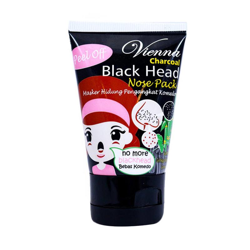 Jual Vienna Black Head Nose Pack Charcoal Masker Hidung Original 30ml Online Oktober 2020 Blibli Com