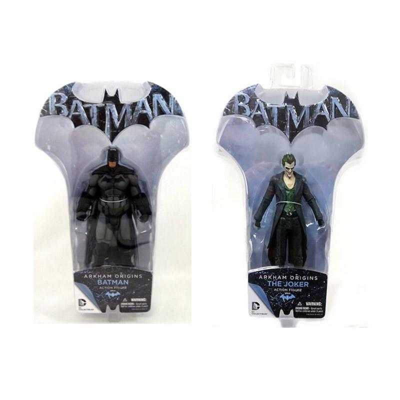 Jual Dc Collectibles Set Of 2 Arkham Origins Batman The Joker