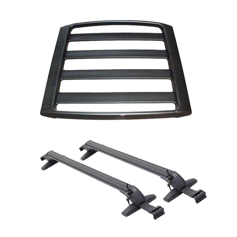 Jual R4 Paket Roof Rack Bagasi Dan Cross Bar Jepit Body Pompa Mobil For Great New Xenia Murah September 2020 Blibli Com
