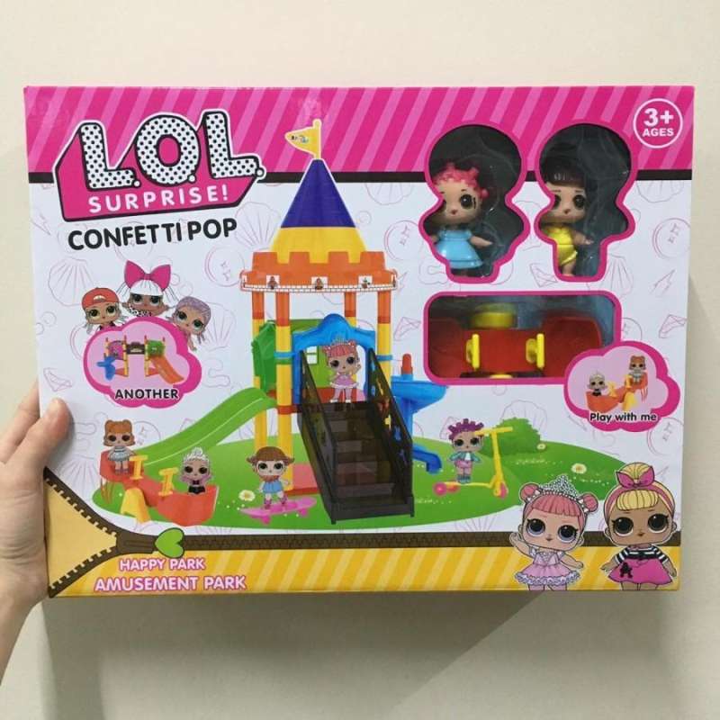 Jual Mainan Anak TRACK LOL SURPRISE AMUSEMENT PARK Park Confetti