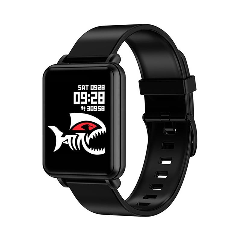 Jual E Accessory Land 1 Smart Watch Waterproof Fitness Tracker Watch With Step Counter Message Reminder Heart Rate Sleep Monitor Sports Mode Online September 2020 Blibli Com
