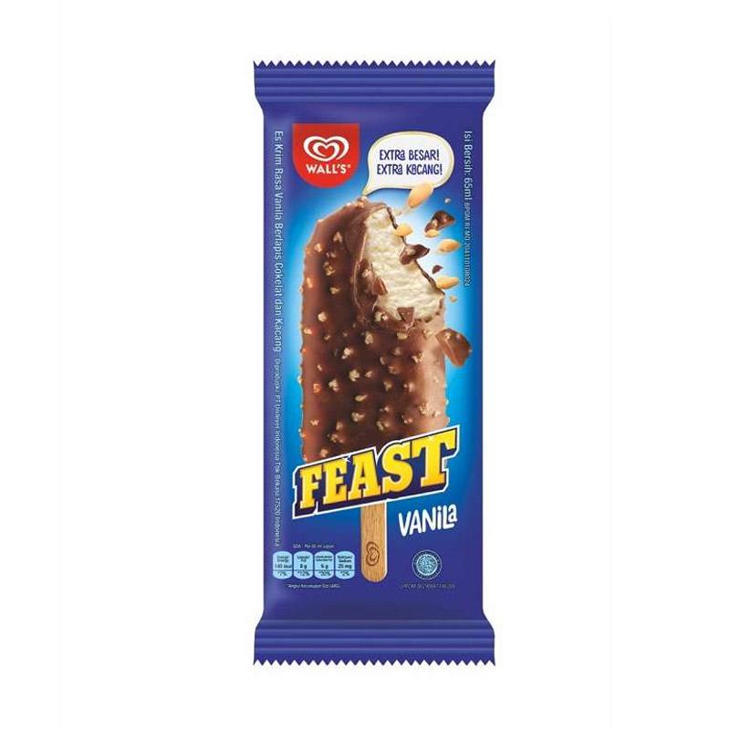Jual Denpasar Wall S Feast Vanilla Ice Cream 65 Ml Online Oktober 2020 Blibli Com