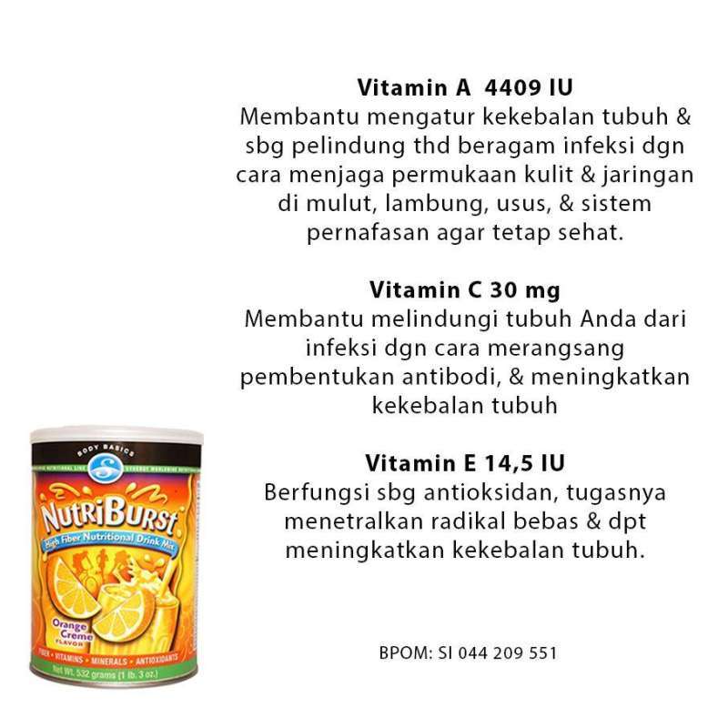 Jual Nutriburst Suplemen Daya Tahan Tubuh Online Maret 2021 Blibli