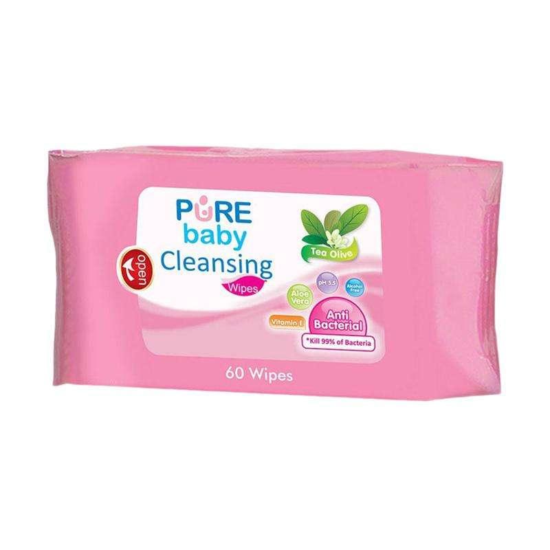 Pure baby cleansing wipes best sale
