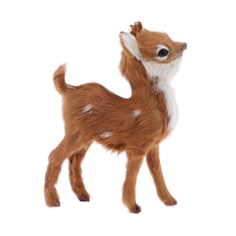 Jual OEM Kid Pet Doll Plush Figure Stuffed Animal Toy Fawn Sika Deer  Christmas Gift di Seller Homyl - China | Blibli