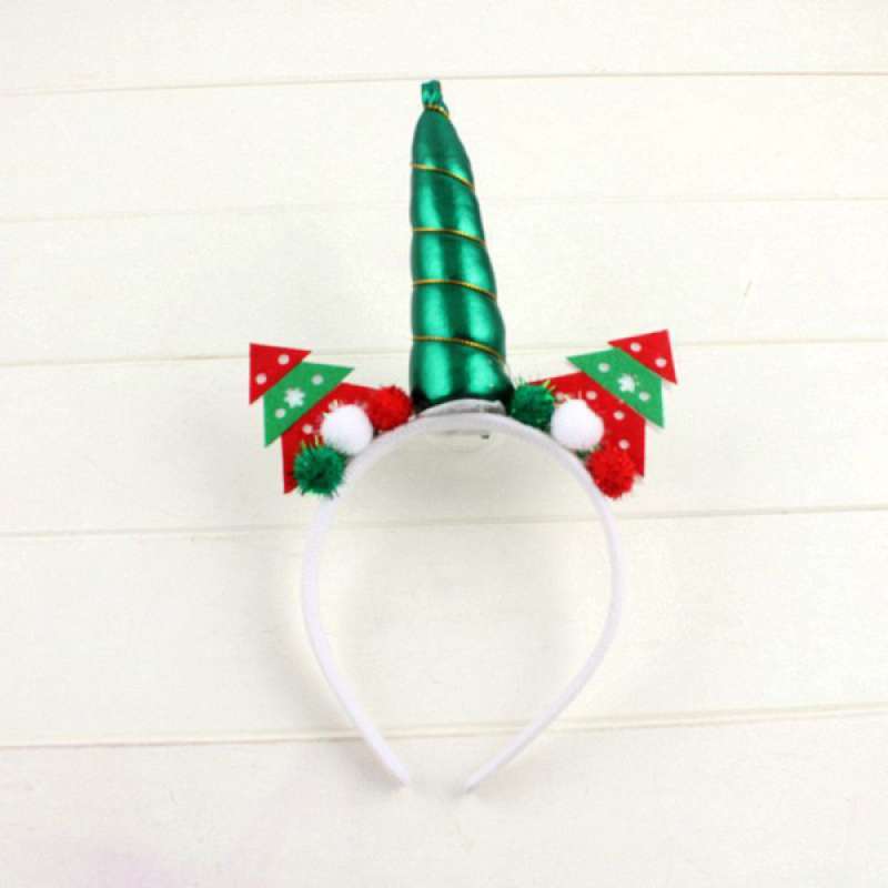 Jual Oem Lovely Christmas Unicorn Horn Ears Headband Kid Toddlers