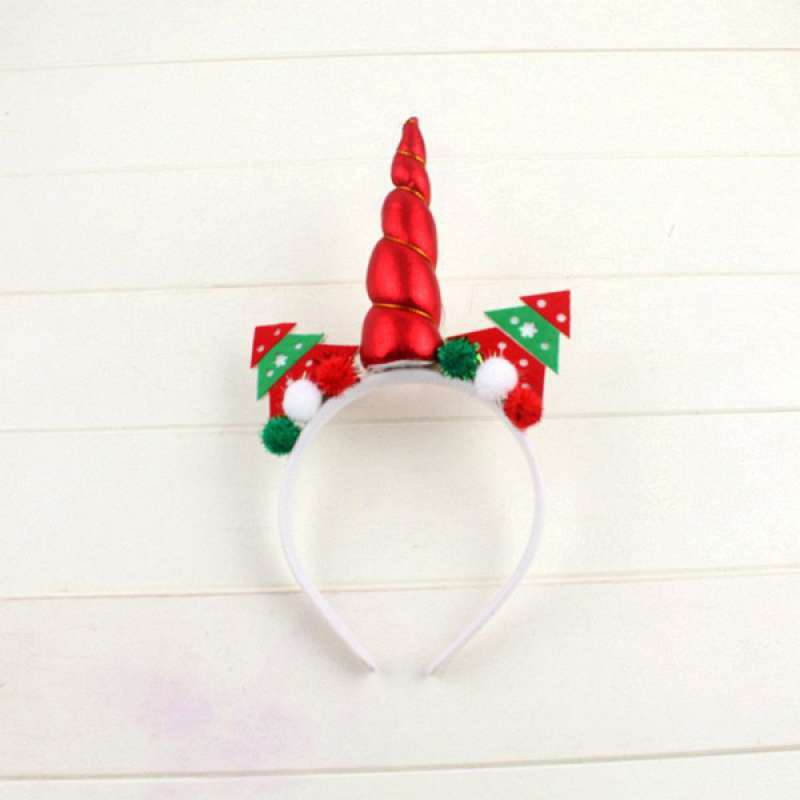Jual Oem Lovely Christmas Unicorn Horn Ears Headband Kid Toddlers