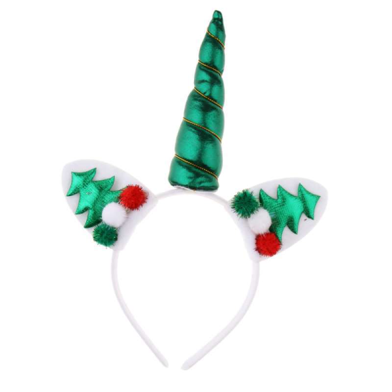 Jual Oem Lovely Christmas Unicorn Horn Ears Headband Kid Toddlers
