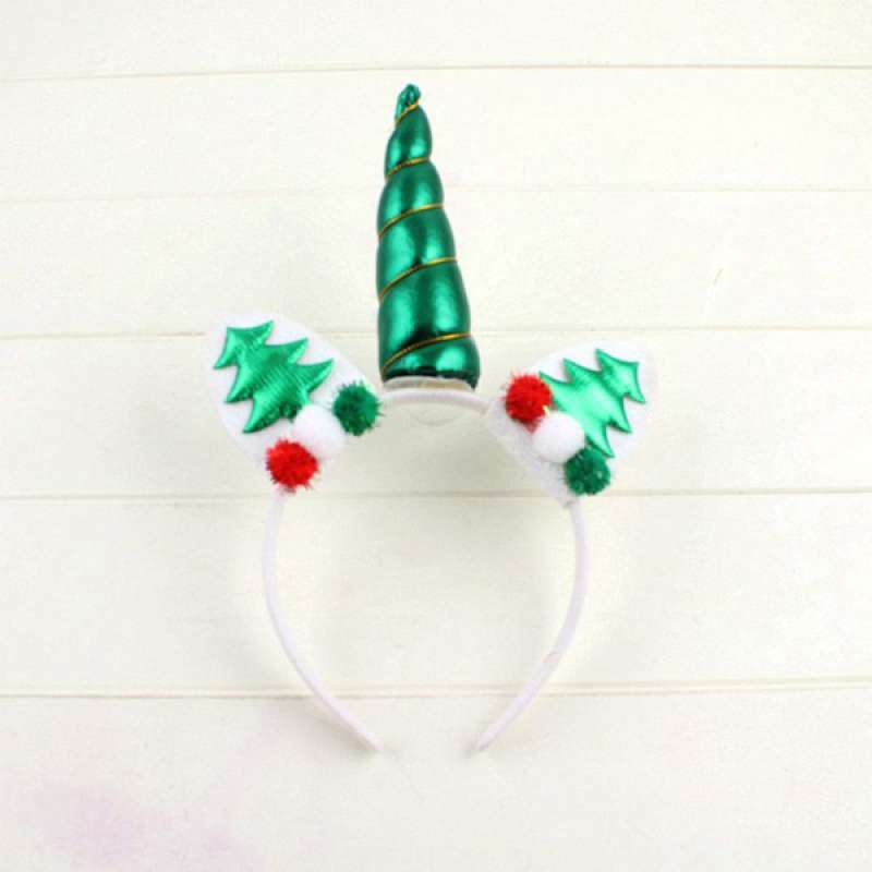 Jual Oem Lovely Christmas Unicorn Horn Ears Headband Kid Toddlers