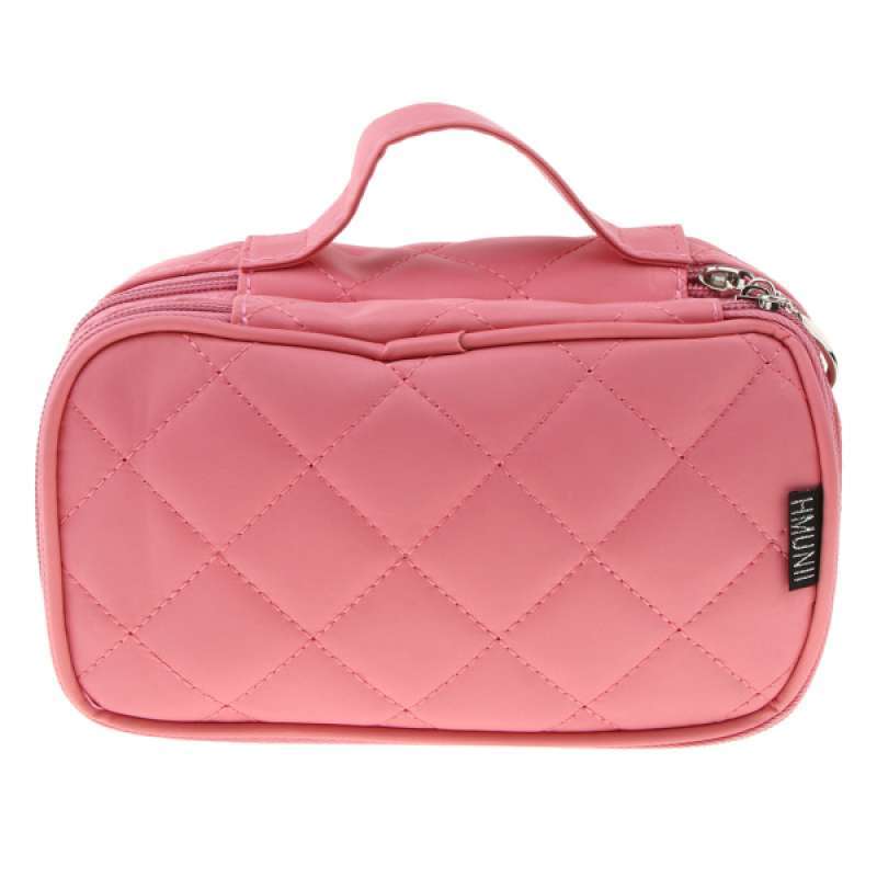 Jual Oem Ladies Cosmetic Bag Make Up Case Travel Toiletry Organizer Vanity Nail Box Online September 2020 Blibli Com