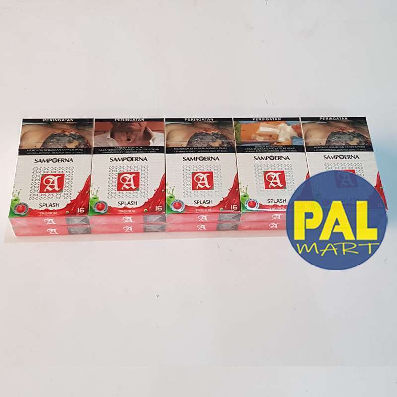 Jual Sampoerna Mild Splash Tropical 16 [1 Slop / 10 Bungkus @ 16