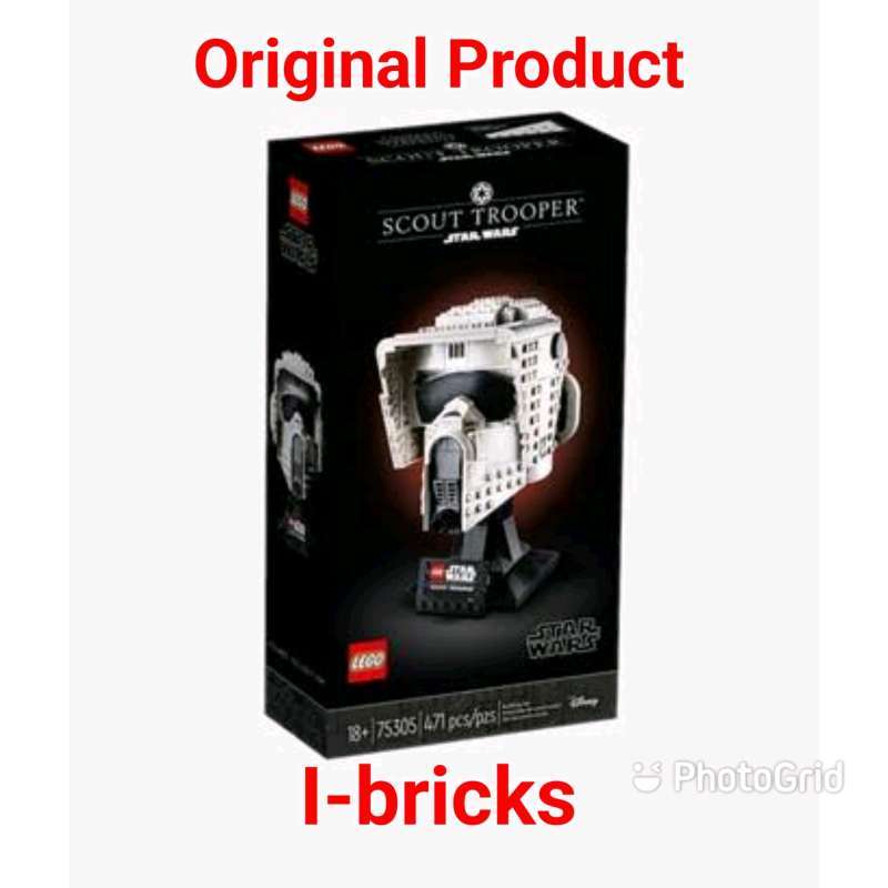 Jual LEGO Star Wars 75305 Scout Trooper Helmet Di Seller I-bricks
