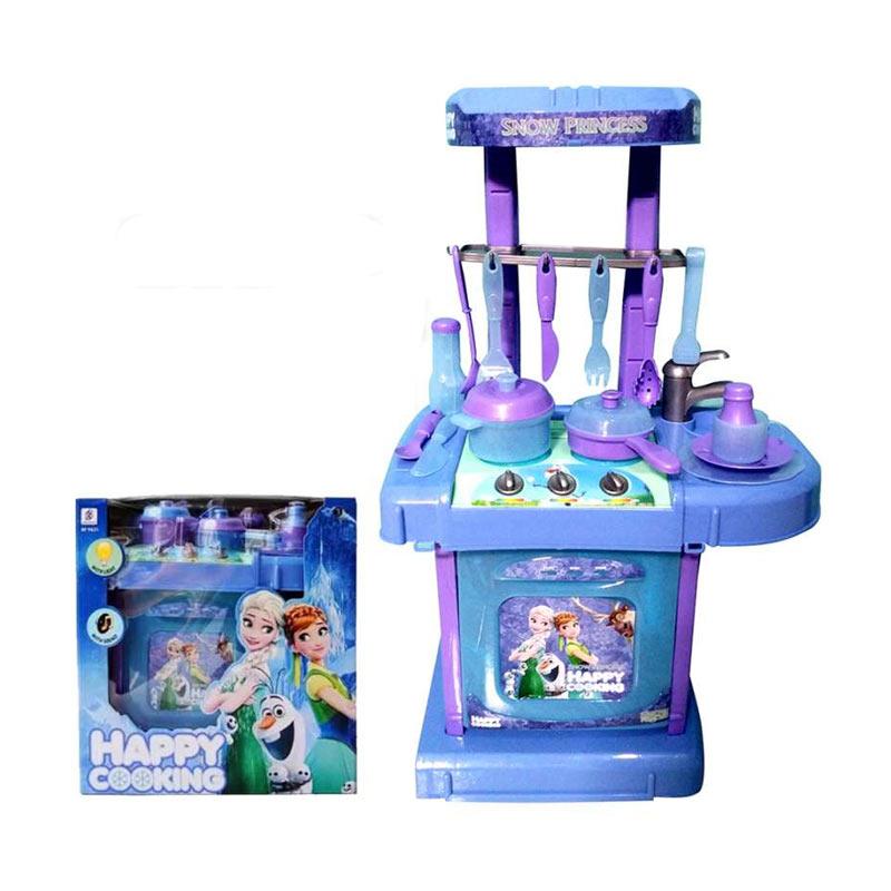 mainan anak masak masak dapur set frozen kitchen set lengkap ukuran besar mainan masakan mainan masak masakan dapur dapuran mainan edukasi