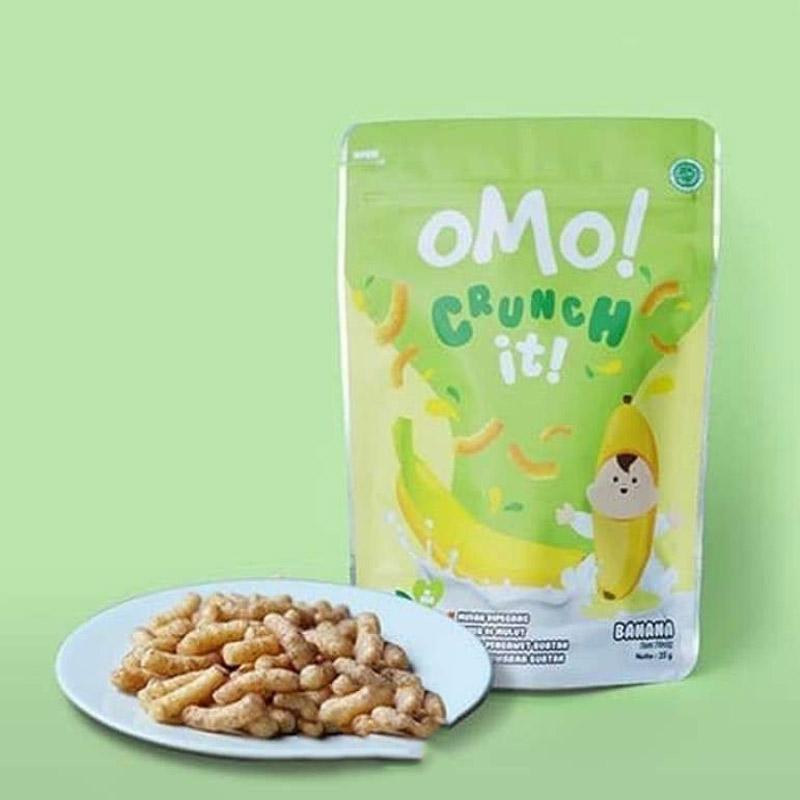Jual Omo Crunch It Rasa Banana Snack Sehat Online Oktober 2020 Blibli Com