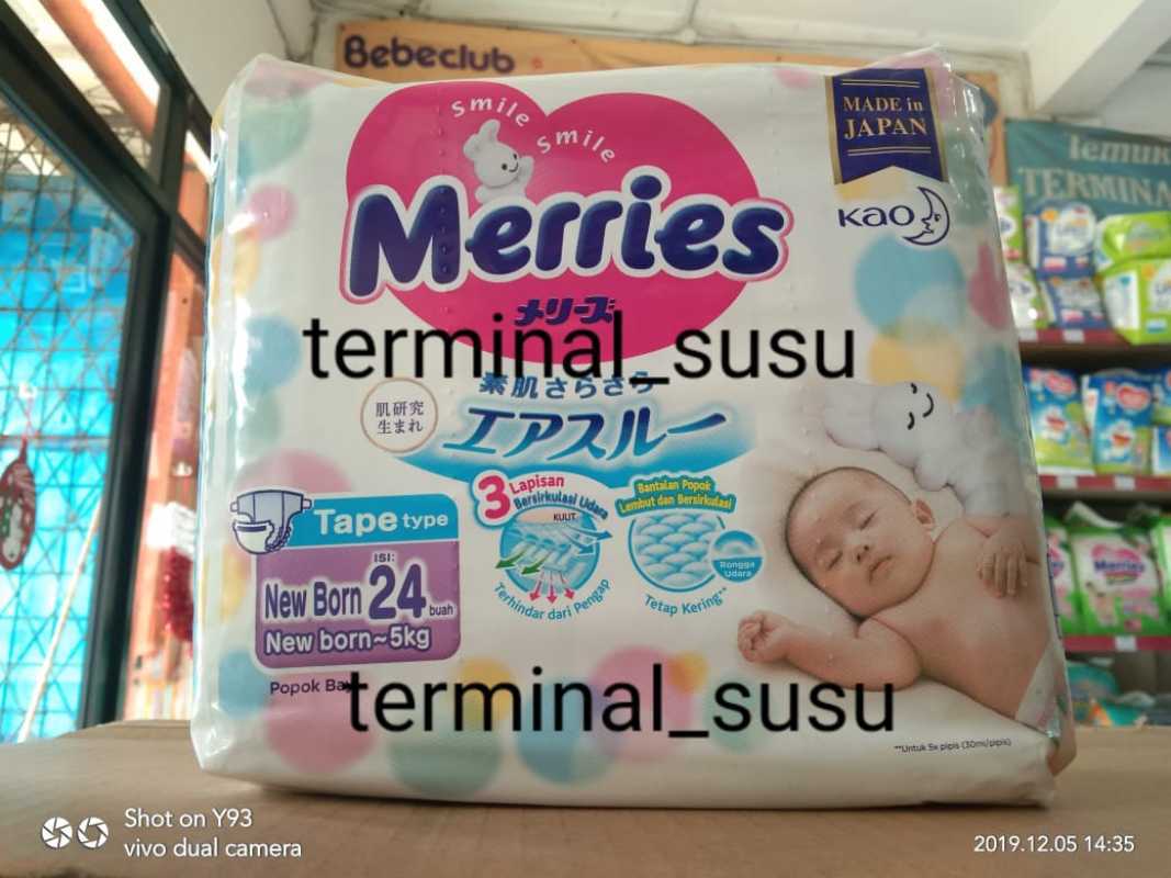 Pampers sales merries newborn