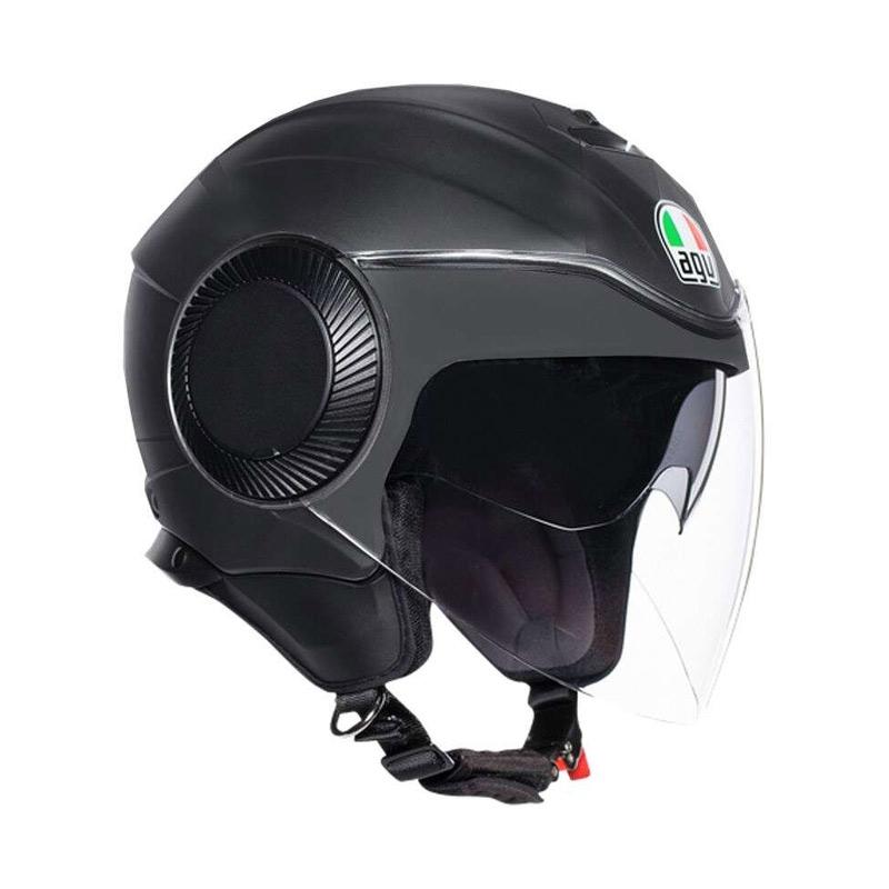 Jual AGV Orbyt Solid Helm Half Face 