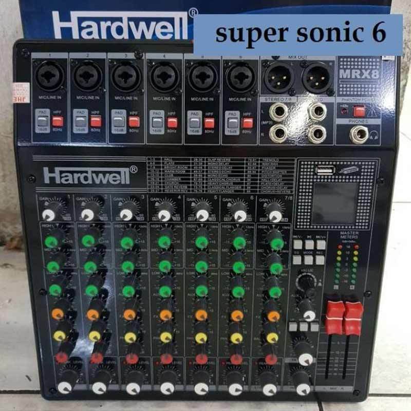 Jual Hardwell Mrx8 8ch Mixer Audio Usb Bluetooth Original Online September 2020 Blibli Com
