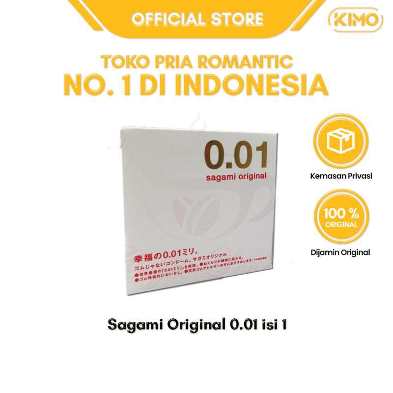 Jual Kondom Sagami Original 0.01 Isi 1 Pcs di Seller Kimo