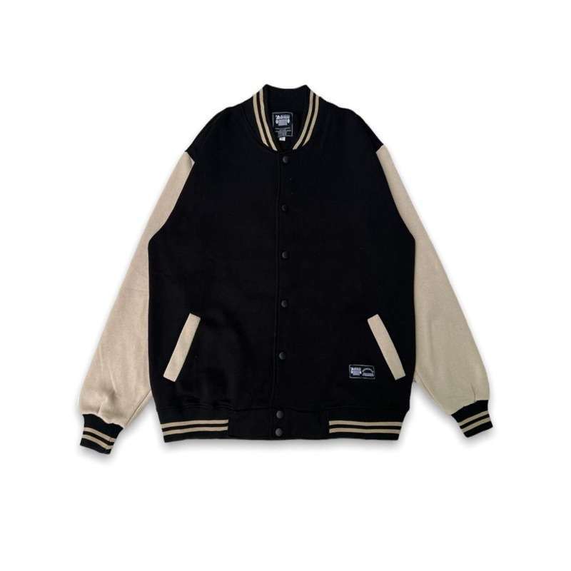 Varsity hitam cream