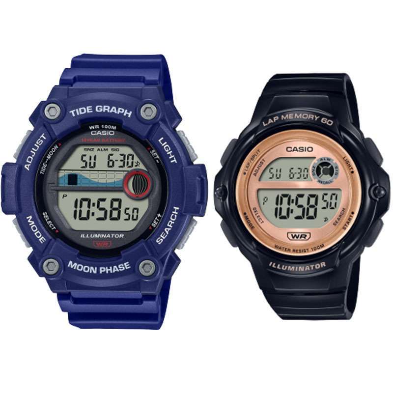 Promo JAM TANGAN COUPLE CASIO Kota WITH Tangerang COUPLE JAMDUNIA CASIO WITH 1AVDF Sawah WS-1300H-2A 1300H 40% Seller JAM di 2A WS ORIGINAL CASIO Diskon Baru, 1200H - ORIGINAL LWS-1200H-1AVDF LWS CASIO