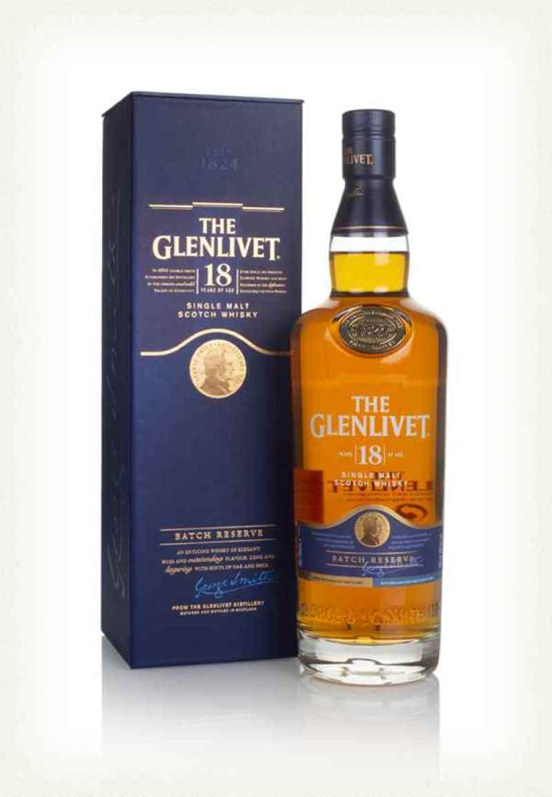 Jual The Glenlivet 18 Yo Single Malt Scotch Whisky Online November 2020 Blibli