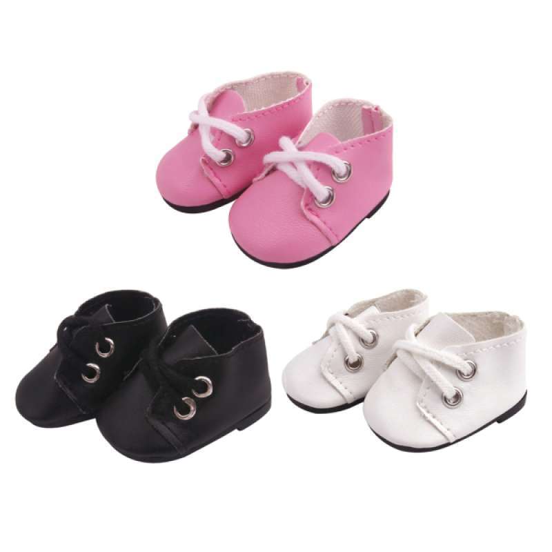Jual Oem Baby Dolls Flat Sneaker Canvas Shoes For Toy And Girls 3 Pairs 14 5 Inch Online Oktober 2020 Blibli Com