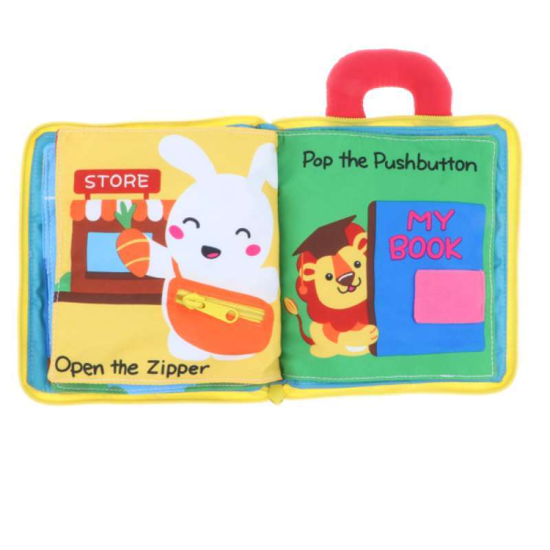 Jual Oem Montessori Learn Dress Cloth Book Baby Basic Life Skill Teaching Clock Toys Online September 2020 Blibli Com
