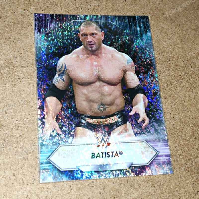 DAVE BAUTISTA Kartu WWE Holo wwf no the rock drax figure hot toys shf