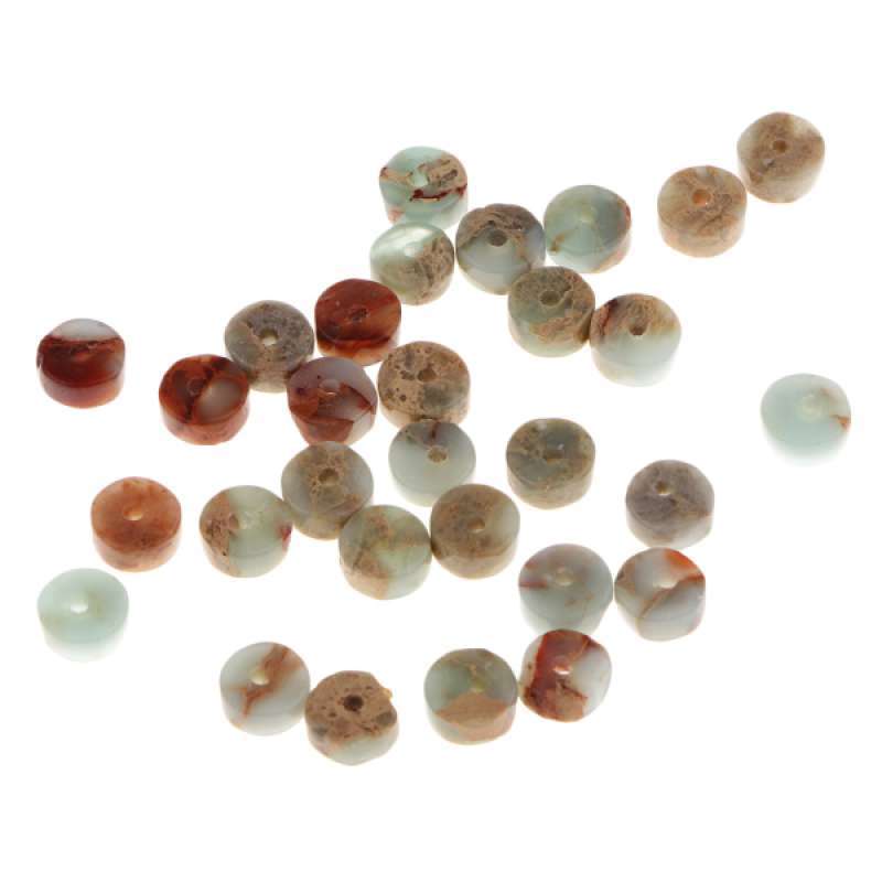 Faceted Assorted Gemstone Natural Spacer Small Beads For Jewelry  15”2mm 3mm DIY 